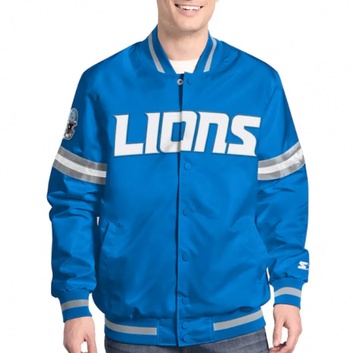 Detroit Lions Scout Varsity Jacket